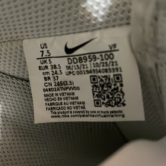 Nike Air Force 1 Impact Size 7.5 EUR 38.5 - Picture 10 of 10